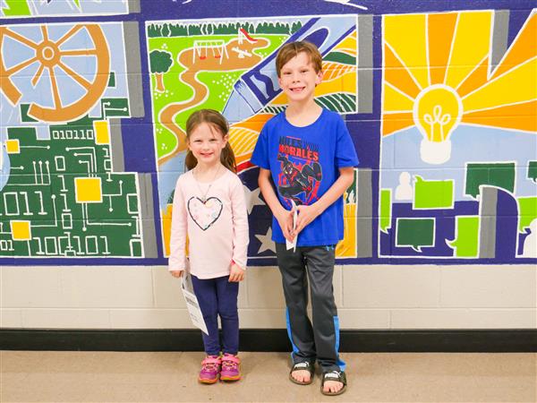 Students participating in a variety of STREAM events and activities.